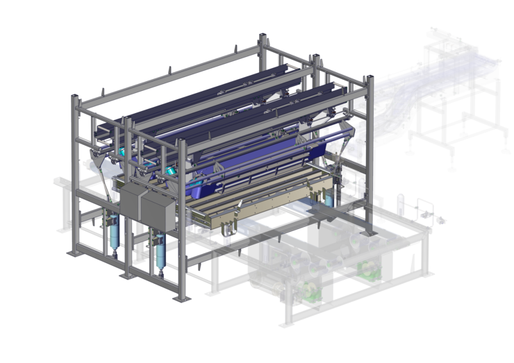 CAO - Handling - Multimolds™ - Automatic Double Log Loader for Hams